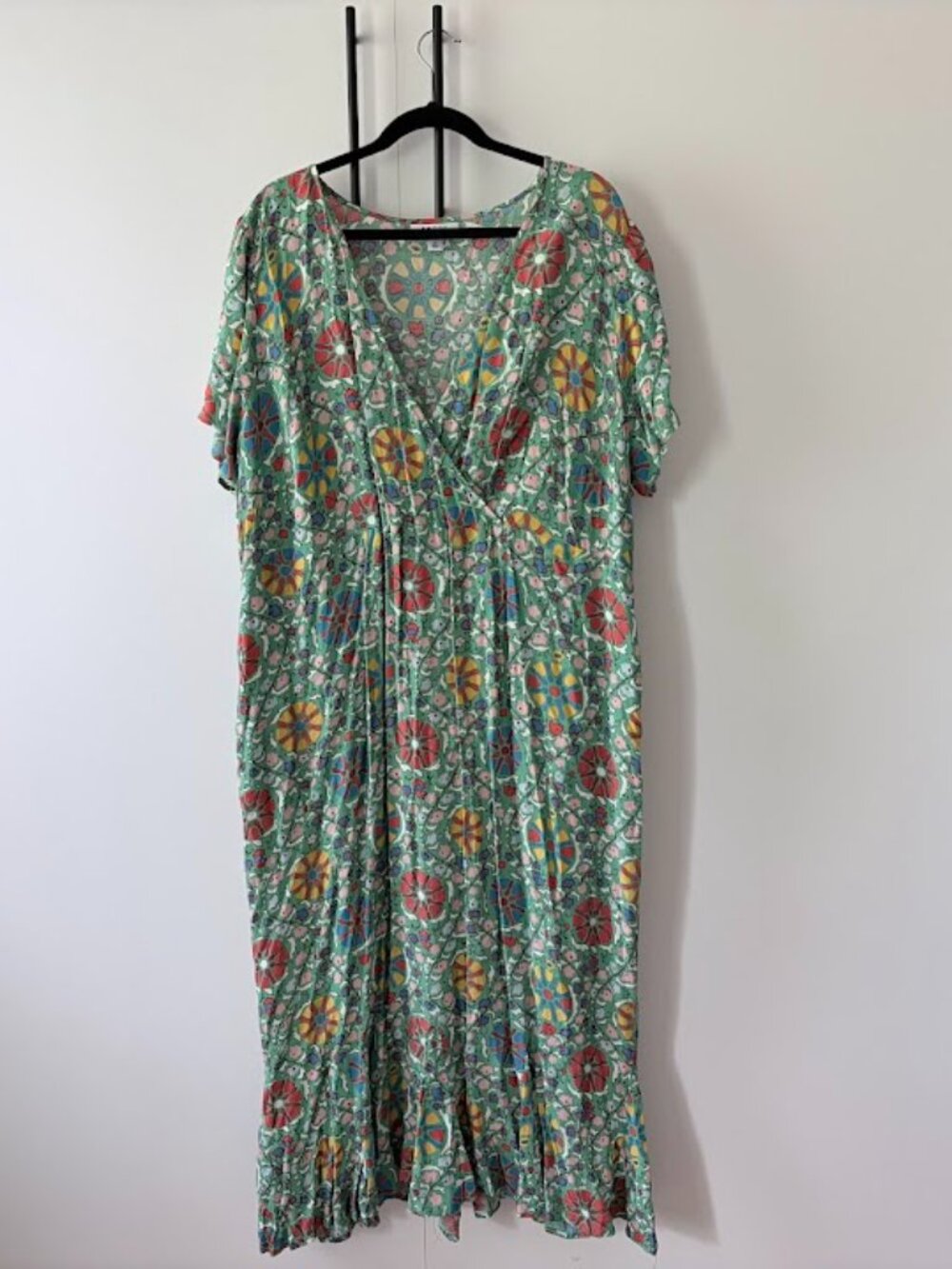 RHODE x Target Zinnia Floral Midi Dress Size 22